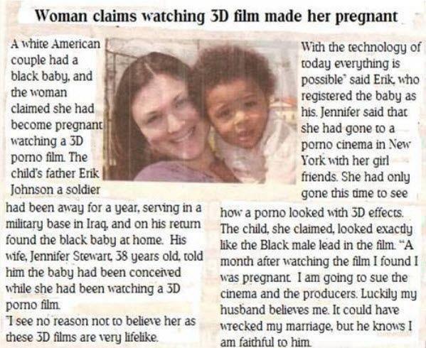 Ny Woman Claims To Have Been Impregnated By 3d Porn Movie Myblog Online