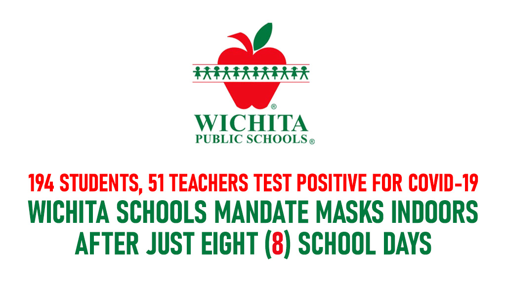 Wichita schools mandate masks indoors after just 8 days of school
